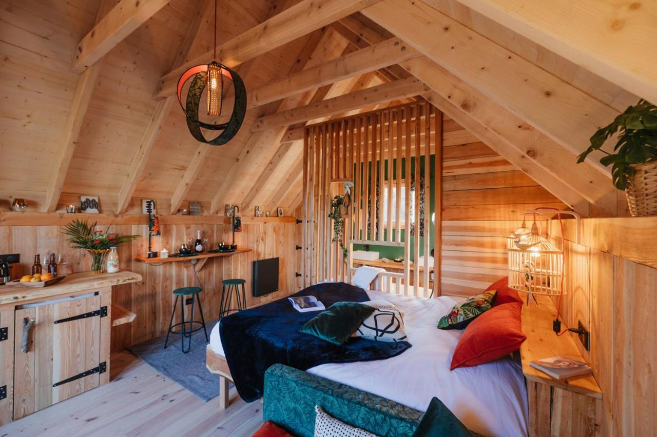 Les Cabanes Du Dauphine Et Logis A La Ferme Gap Exterior foto