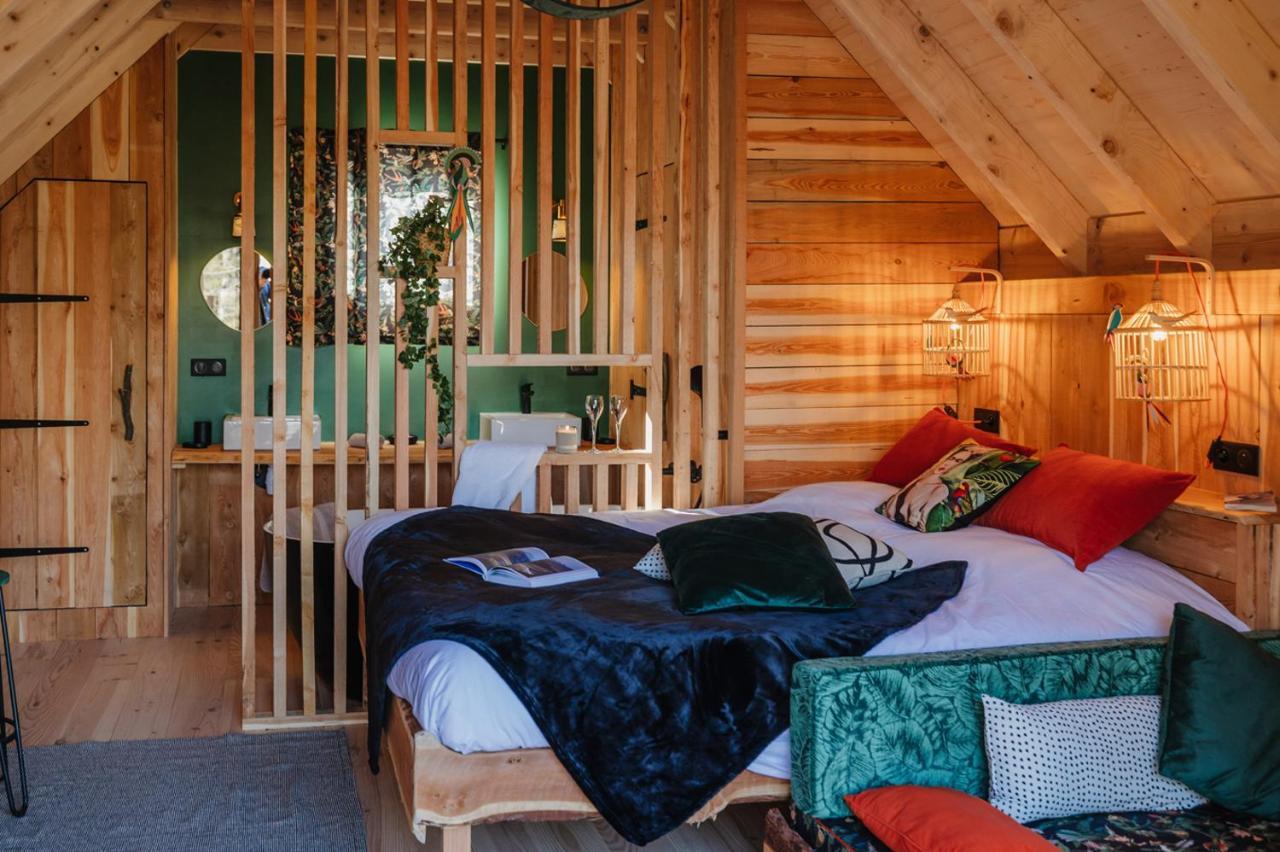 Les Cabanes Du Dauphine Et Logis A La Ferme Gap Exterior foto