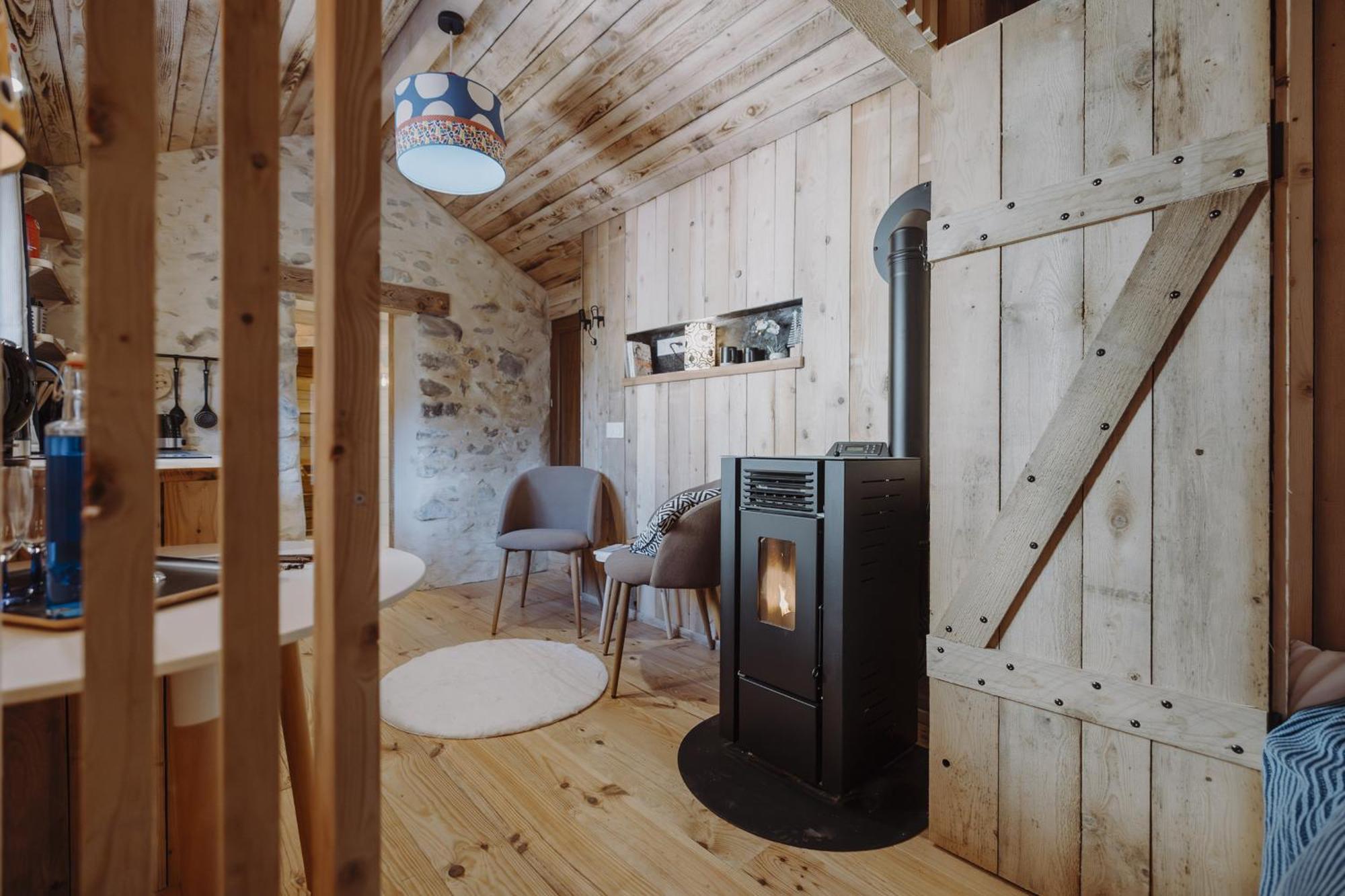Les Cabanes Du Dauphine Et Logis A La Ferme Gap Zimmer foto